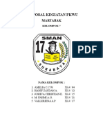 Proposal Kegiatan Pkwu Kelompok 7