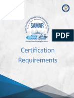 SAMAR Certification Standard