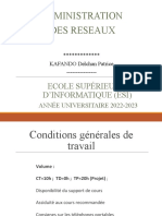 Cours Administration Reseaux ESI 3eme Annee 2022-2023