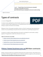 2 - Types of Contracts - Australian Government Document