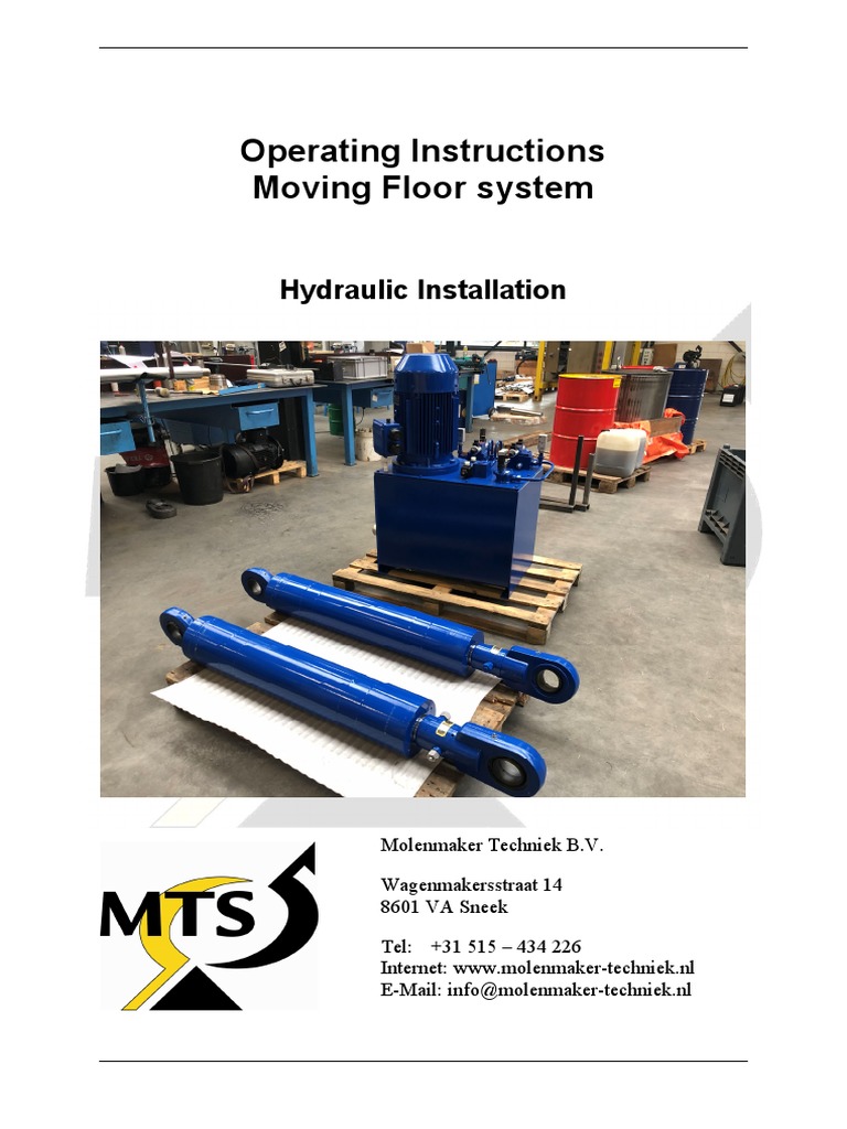Instruction Manual Moving Floor Host PDF