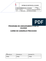 Programa de Aseguramiento de La Calidad