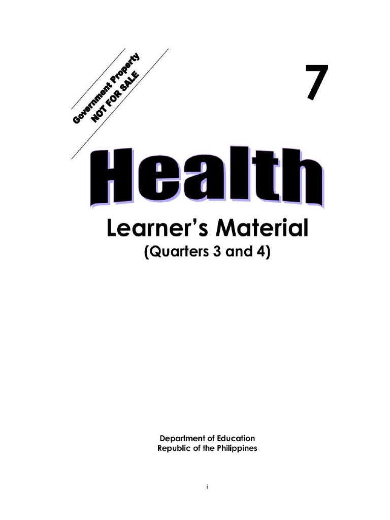 Health g7 q3 q4 PDF