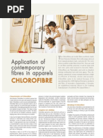 Application of Contemporary Fibres in Apparels CHLOROFIBRE