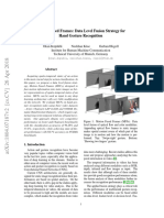 Motion Fused Frames: Data Level Fusion Strategy For Hand Gesture Recognition