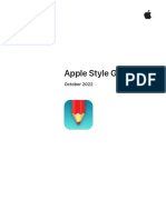 Apple Style Guide