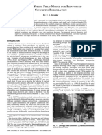 2000 Vecchio - Disturbed Stress Field Model For RC Formulation