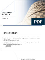 Chapter 10b Long Term Finance - Equity