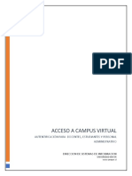 Procedimiento para Acceder A Campus Virtual