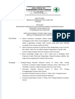 PDF SK Penetapan Indikator Dan Target Kinerja PTM - Compress