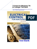 Electrical Control For Machines 7th Edition Lobsiger Test Bank