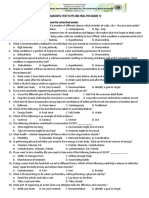 Diagnostic Test Grade 12