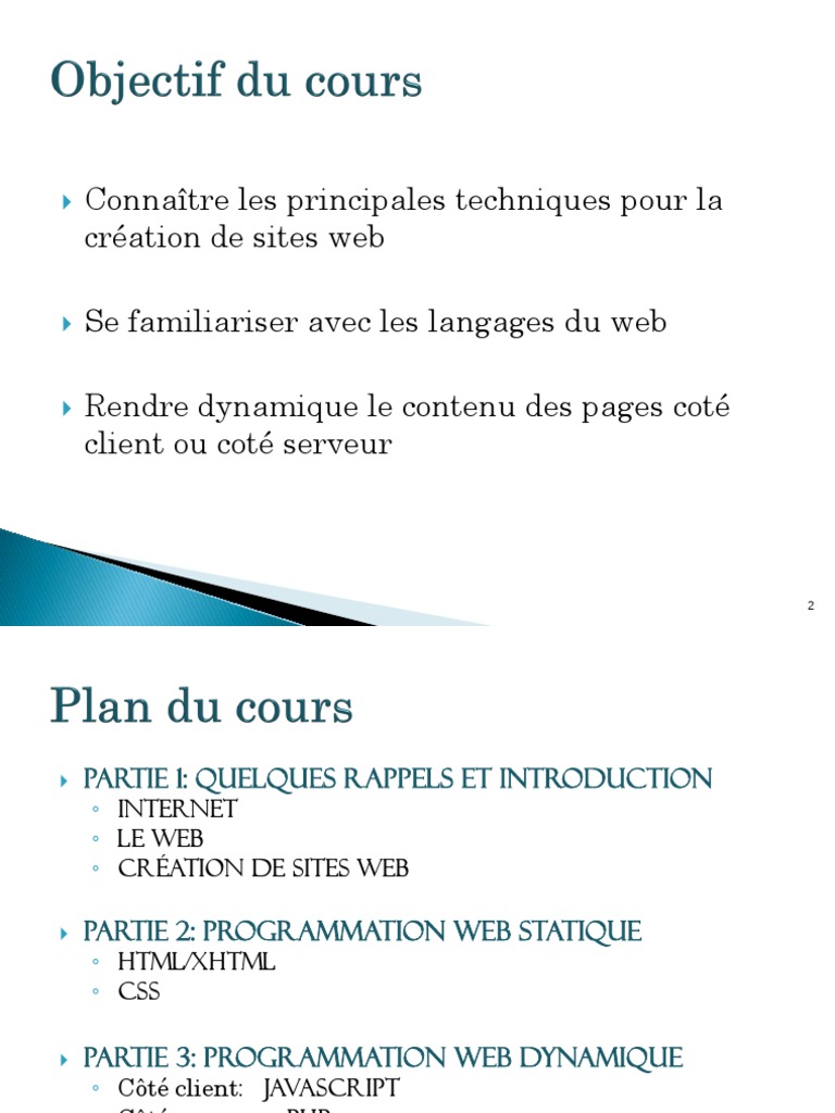 Création Site WEB | PDF | Internet et Web | Internet