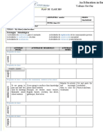 Social ST Class Plan #9