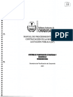 32 - Manual de Procedimientos para La Contratacion en La Modalidad Licitación Pública (LP)