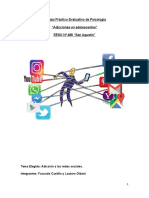 Trabajo Práctico Psicología - Adiccones A Las Redes Sociales - 2022