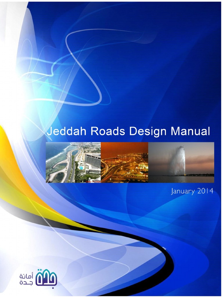 Jeddah Roads Design Manual | PDF | Intersection (Road) | Road