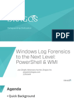 Windows Logs Forensics - Powershell and WMI