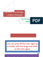 General Knowledge Indian Railways