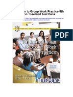 Introduction To Group Work Practice 8th Edition Toseland Test Bank