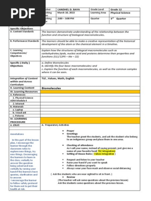 Lesson Plan with Annotation