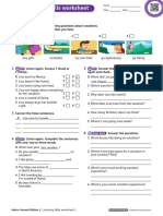 MetroL2 Listening Worksheets 1 8