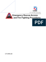 Cessna Emergency Rescue Access and Fire Fighting Procedures - Citation