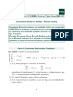 Métodos Matemáticos II Febrero 2023 Primera Semana