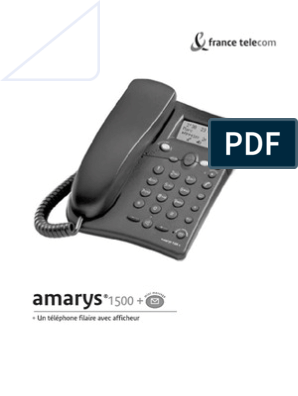 Doro Matra 730R - Téléphone fixe sans fil avec répondeur
