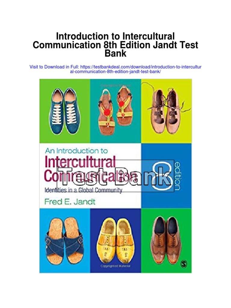 Introduction To Intercultural Communication 8th Edition Jandt Test Bank