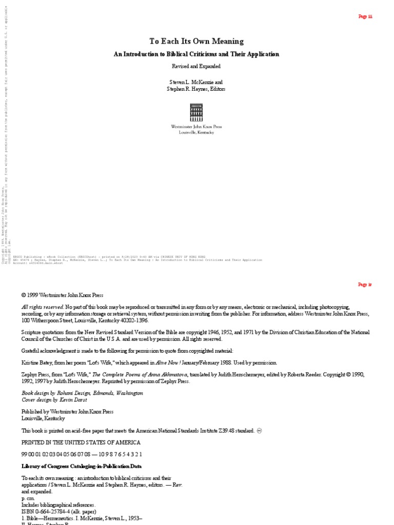 haynesstephenrm-1999-toeachitsownmeaning-toeachitsownmeaningan-pdf