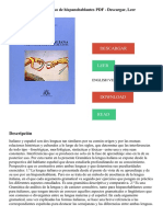 Gramática Italiana para Uso de Hispanohablantes PDF - Descargar, Leer