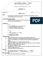 Physics Practical Manual 23-24