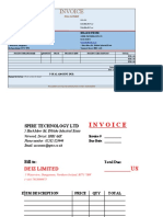 Deiz-Spire Tech-Invoice