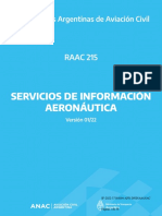 RAAC Parte 215 - Gestión de Información Aeronáutica (IF-2022-37184094-APN-DNINA - ANAC)