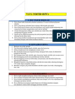 Tata Tertib Siswa MTS 1