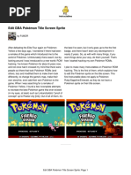 PokéHarbor - Pokemon ROM Hacks, FanGames, Cheats & Guides! | PDF ...