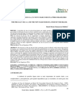 A Pré-Sal Petróleo S.A. e o Novo Marco Regulatório Brasileiro (Daniel Bruno Damasceno Bulhões)