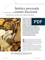 La Fibra Dietética Procesada Como Alimento Funcional: Fomento de Su Consumo Desde La Oficina de Farmacia