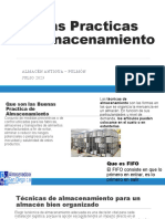 Buenas Practicas de Almacenamiento