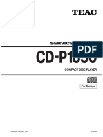 C CD D - P P118 85 50 0: Service Manual