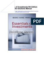 Essentials of Investments 9th Edition Bodie Solutions Manual