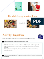 Food Delivery Service Idea