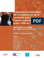 Estimations Incidence Mortalite Cancer France 1990 2018 Tumeurs Solides Mel 20190702