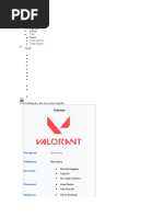 Valorant Game
