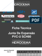 Ficha Técnica Junta de Expansão PVC-U