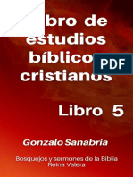 Libro de Estudios Bíblicos Cristianos Bosquejos y Sermones de La