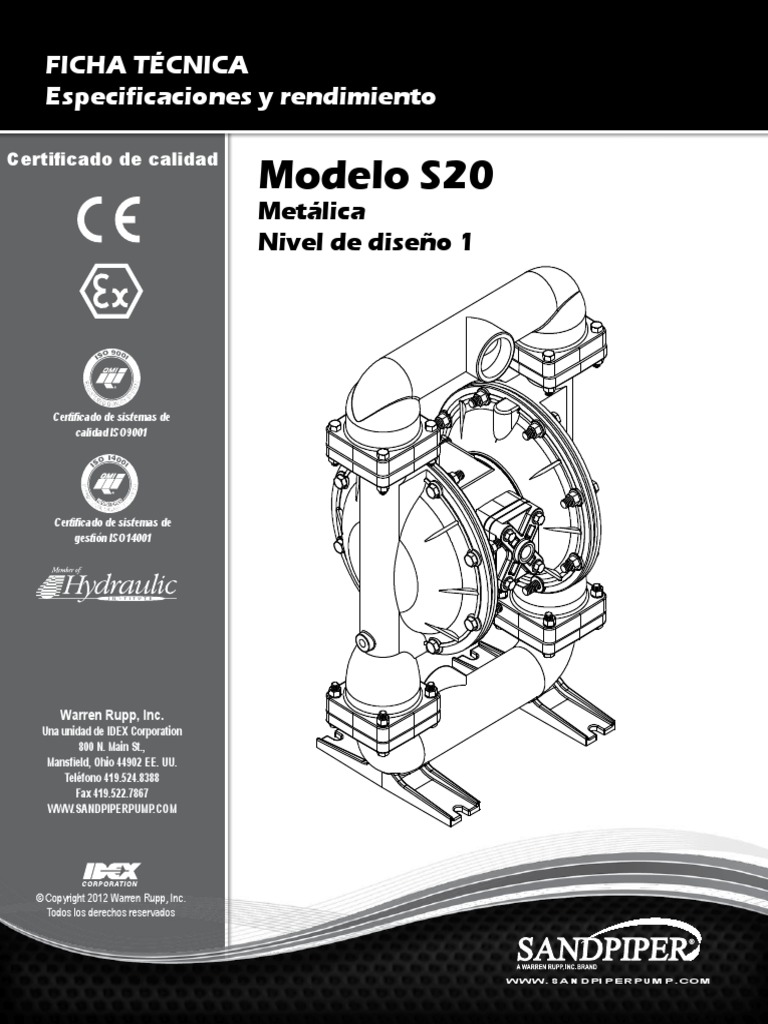 Ficha Tecnica Modelo S20 Metaliza | PDF | Solvente | Petróleo