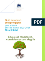 Nivel Inicial-Guía de Apoyo Psicopedagógico para La Semana de Ambientaión y Adapatación de Los Estudiantes