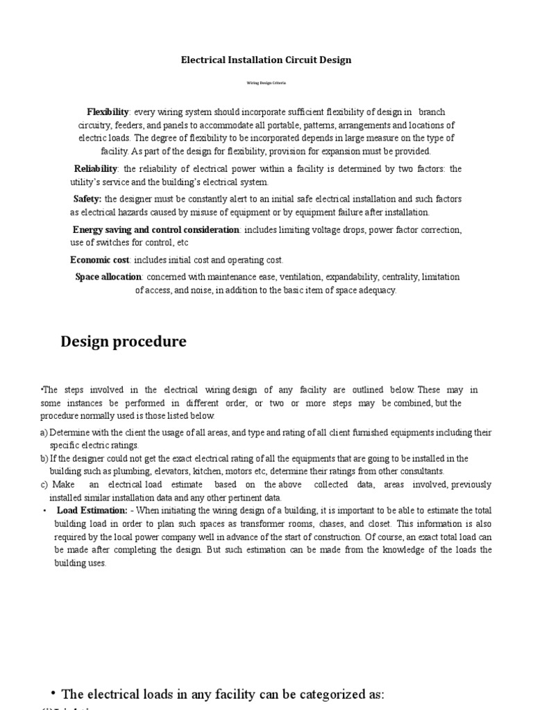 Electrical Circuit Design Guidelines | PDF | Computers | Technology ...